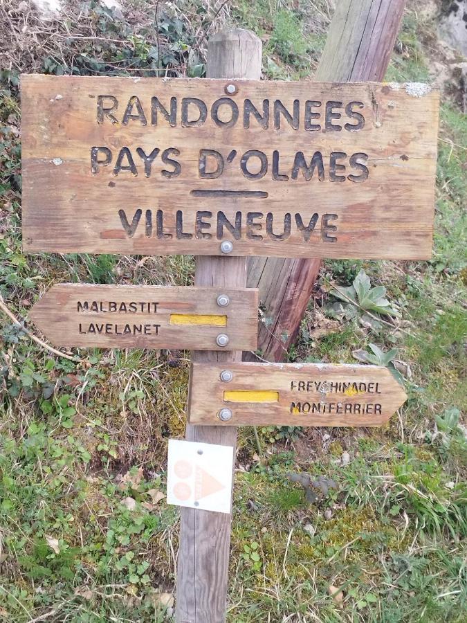 La Maison De Raph Villeneuve d'Olmes ภายนอก รูปภาพ